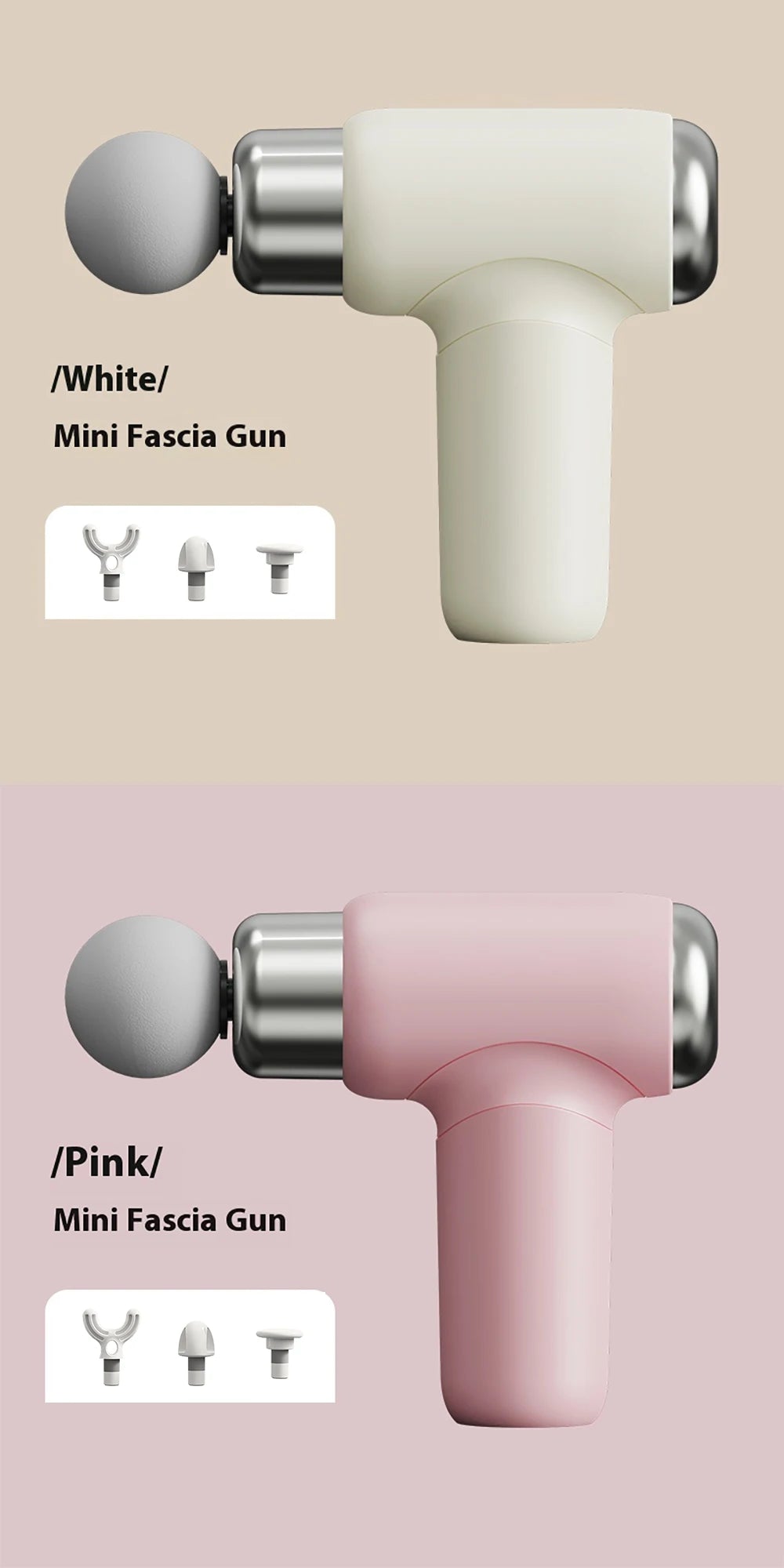 Massage Gun Portable Fascia Gun Deep Tissue Muscle Relaxation Adjustable Speed Mini Handheld Fascia Gun For Body Back Neck Legs