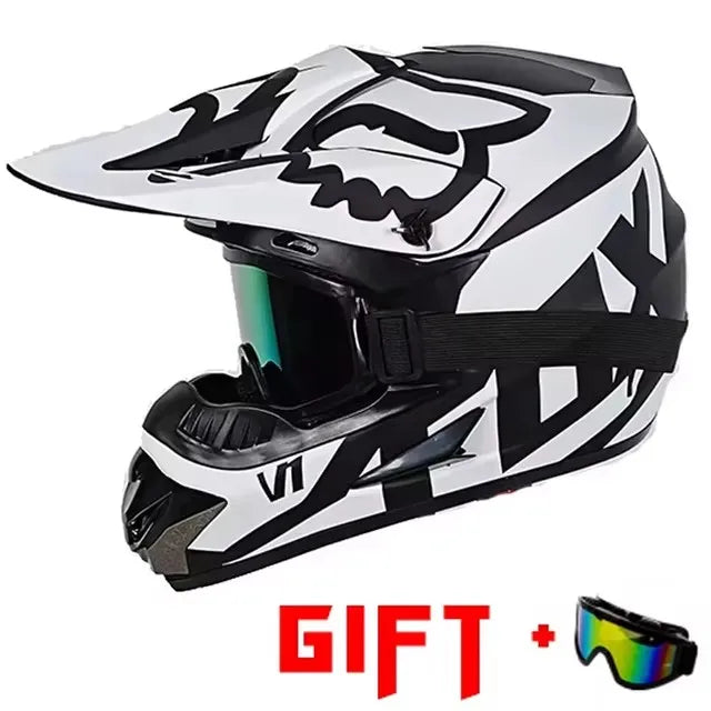 Motorcycle Child Full Helmet Children Helmets Motocross Off-road Casco Moto Off-road Protective Cycling Casque For Motobike Men