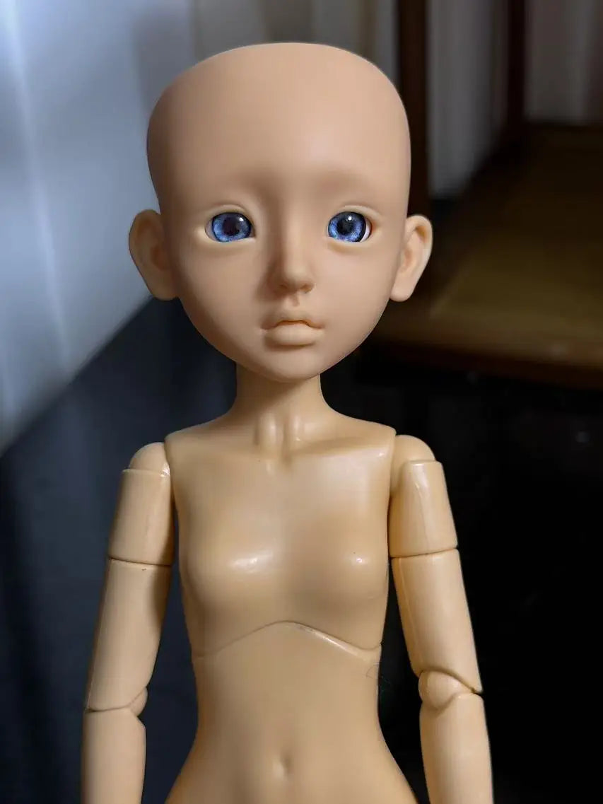 30cm Handmade Makeup Doll Head 1/6 BJD Doll Handmade DIY Sweet Girl Toy Birthday Surprise Christmas Gift