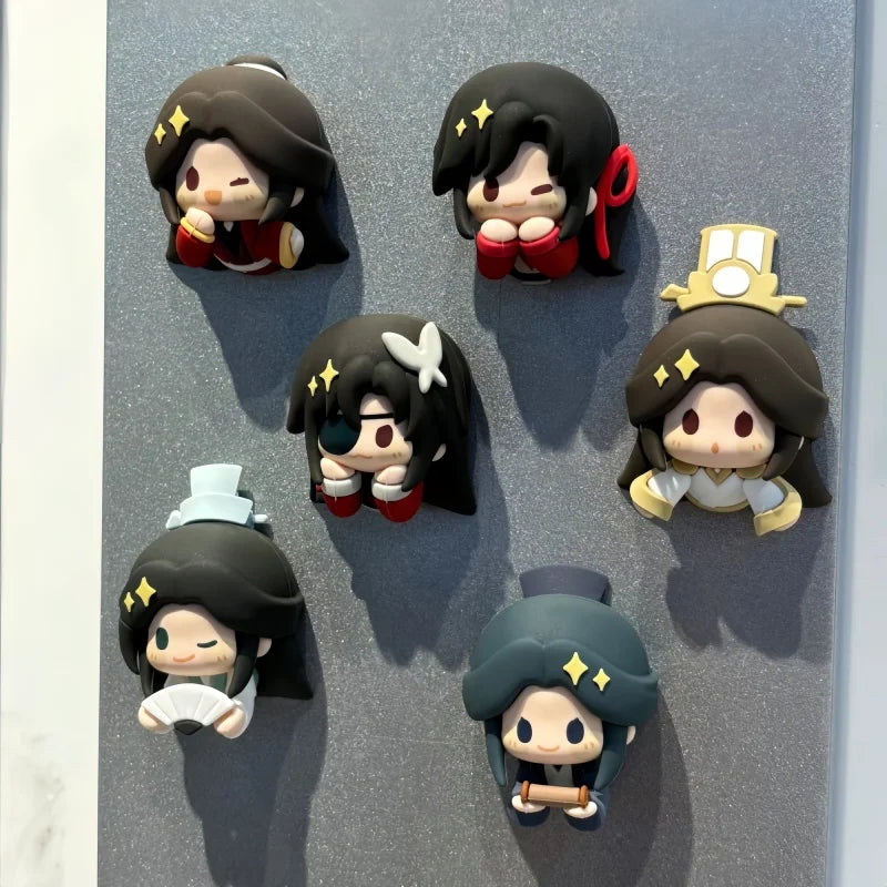 Original Heaven Official's Blessing Xielian Huacheng Refrigerator Magnet Model TGCF Tian Guan Ci Fu blind box mystery box