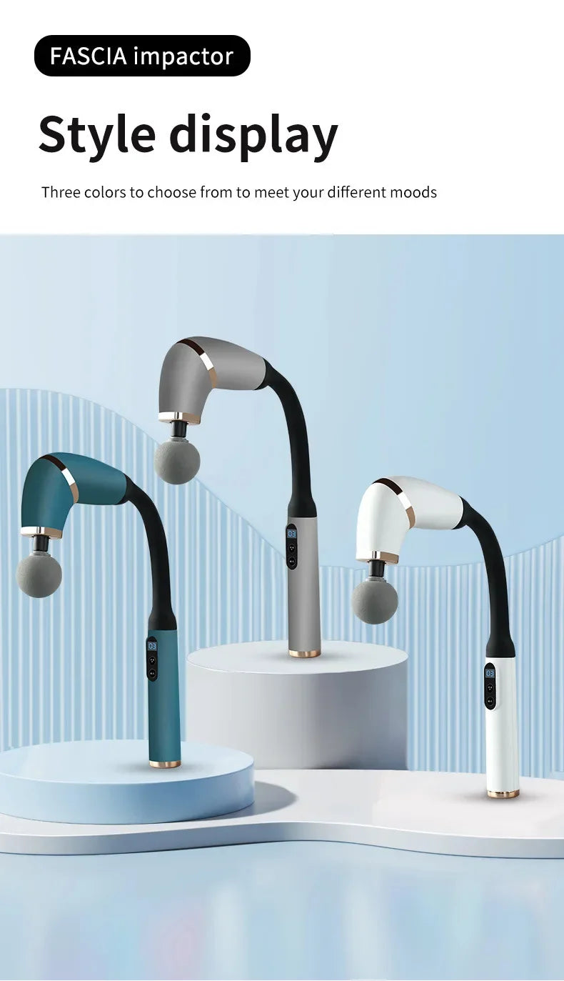 Relax The Spine Professional Vibrating Body Massage Hammer Premium Handheld Massage Gun Portable Percussion Vibration Hammer