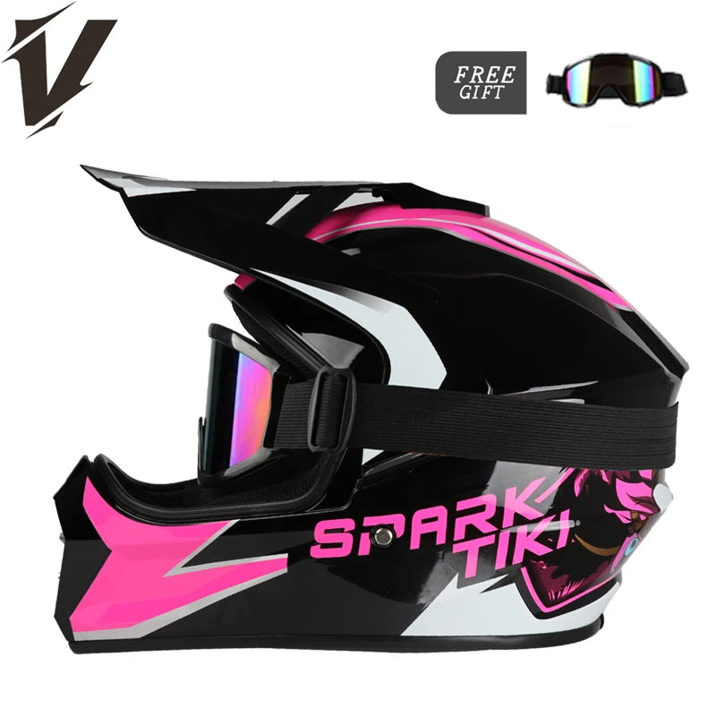 Motocross Helmet Motocross Bicycle Downhill Capacete AM DH ATV Cross Helmet Child Motorcycle Helmet Unisex