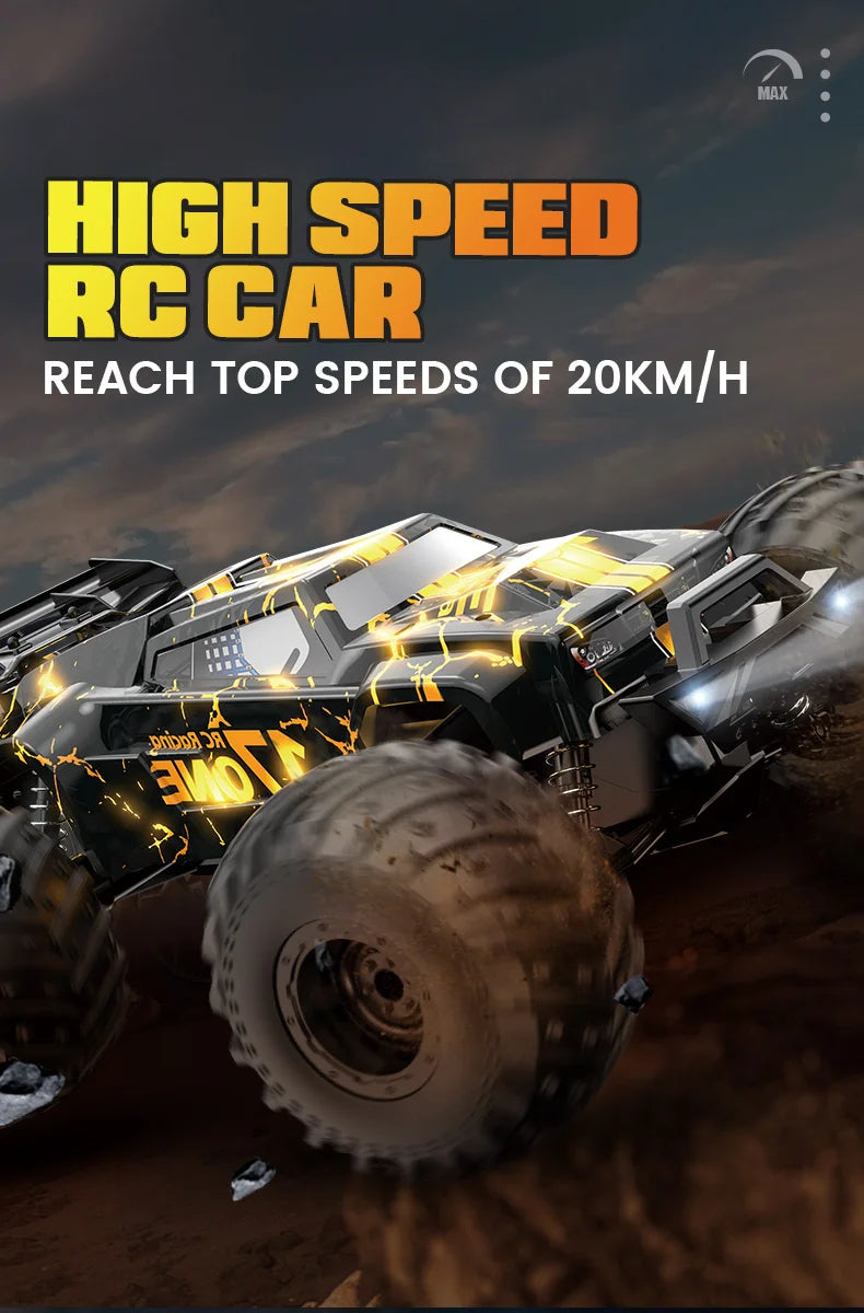 S626/S636 1:14 RC Car 4WD Off-road Monster 20KM/H High-speed Car Translucent Car Shell Drift Racing RC High-speed Boy Toy RC car