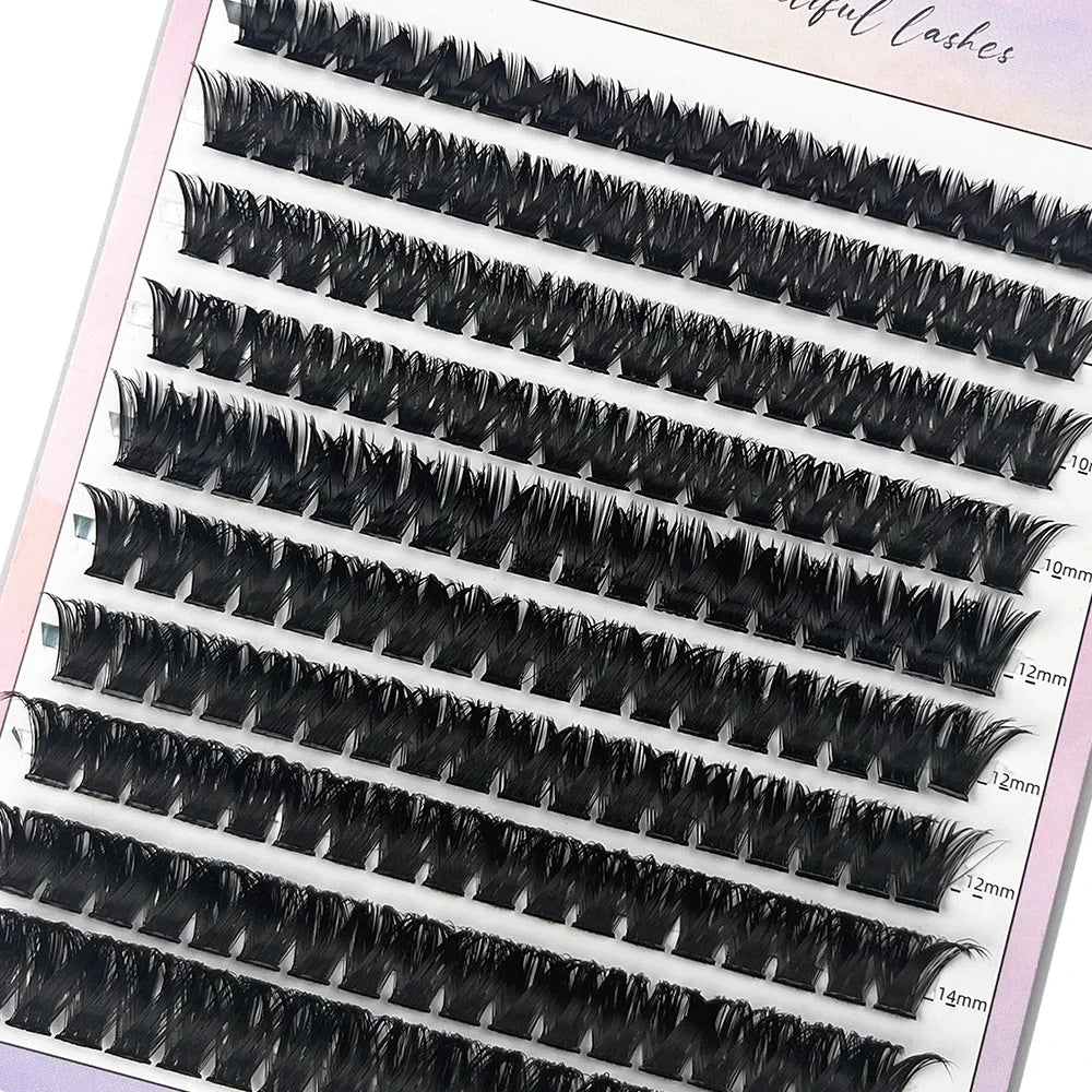 30D 40D 60D 80D Mink False Eyelashes 180/200 Bundles Natural Lashes extension 3D Russia Volume Individual Eyelash Cluster Makeup