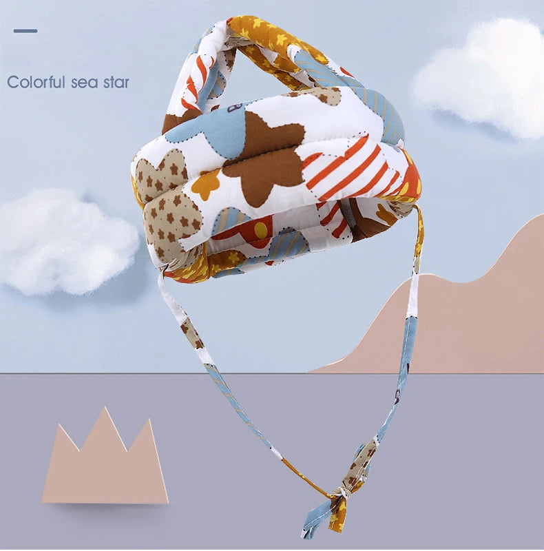 Baby head pillow anti-fall device Head protective pad summer anti-bump head learning to walk baby four seasons toddler hat