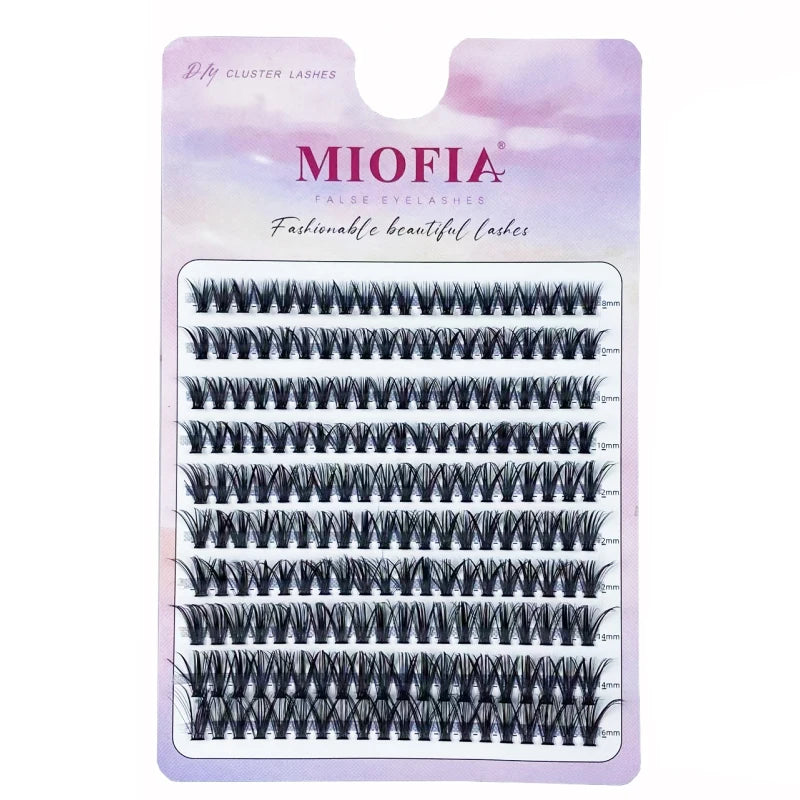 30D 40D 60D 80D Mink False Eyelashes 180/200 Bundles Natural Lashes extension 3D Russia Volume Individual Eyelash Cluster Makeup
