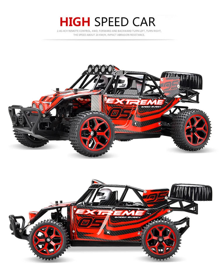 JTY Toys Bigfoot RC Truck 36km/h High-Speed Remote Control Climbing Car Off-Road Trucks Radio RC Crawler Cars For Kids Adults