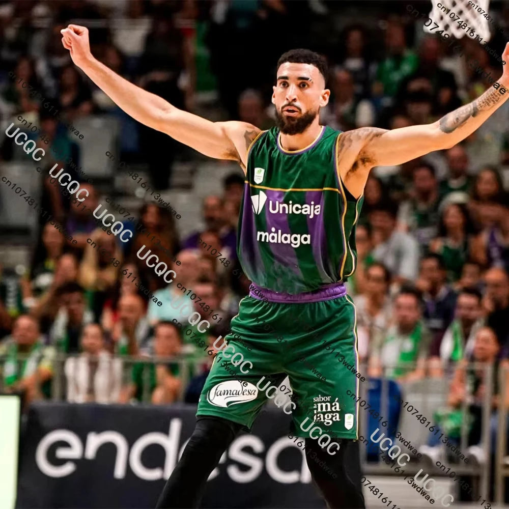 Malaga Trendy Now 3D Printed Basketball Sleeveless T-Shirt - Adults & Kids, Breathable Dry, Comfortable, for Daily & Sports Wear