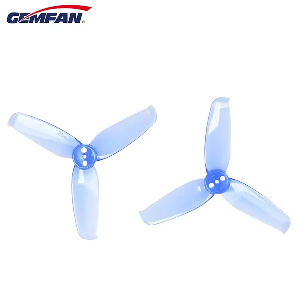 4Pairs GEMFAN Flash 2540 2.5x4 2.5 Inch 3-Paddle Propeller with 1.5mm Mounting Hole For FPV Freestyle Drone