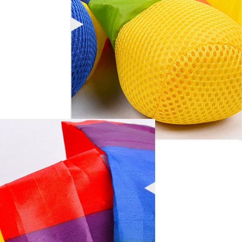 Meteor Ball Children Throwing Sandbags Colorful Ribbon Soft Wind Resistance Ball Sensory Integration Training Equipment Outdoor