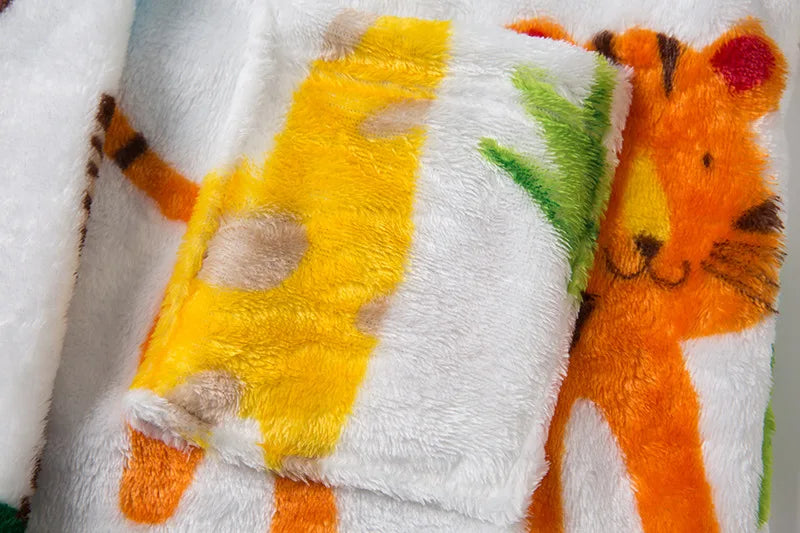 Kids Sleepwear Robe Autumn Winter Flannel Warm Bathrobe For Girls 1-11 Years Toddler Children Pajamas For Boys Girl Pajamas