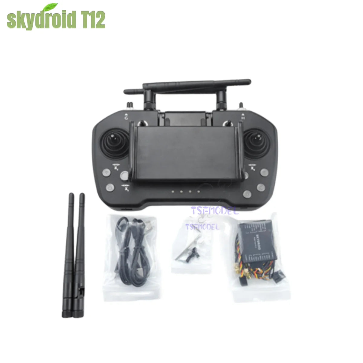 Skydroid T12 12-Channel Remote Control Three-body camera 20km digital map transmission remote control camera 4-in-1