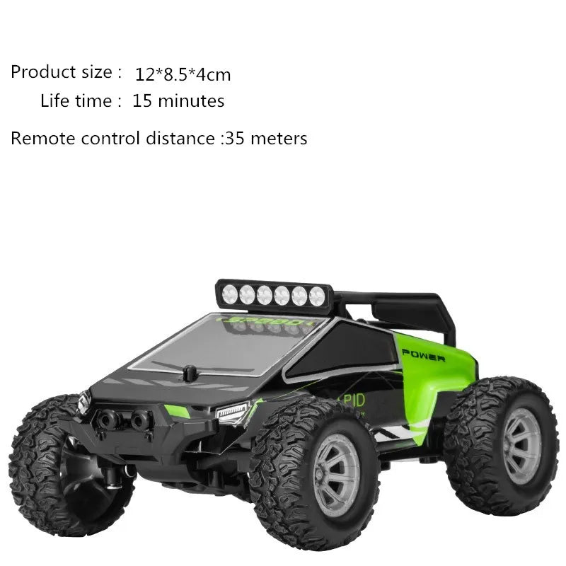 Mini 2.4GHz Drift Vehicle 1:32 High Speed Mountaineering Remote Control Vehicle Off Road Car Autos Cars Children's Boy Toys Gift