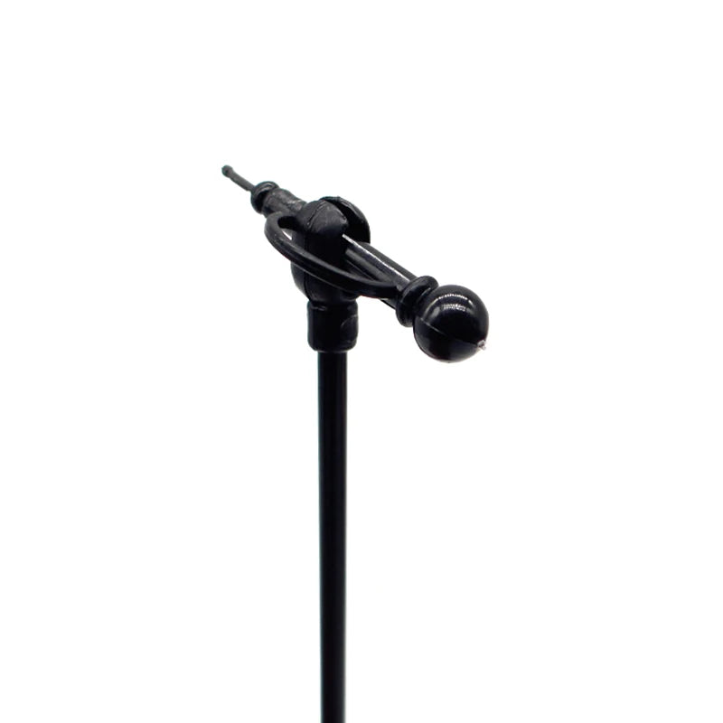 1:12 Dollhouse Miniature Guitar Microphone Sheet Music Combination Musical Instrument Furniture Model Decor Accessory