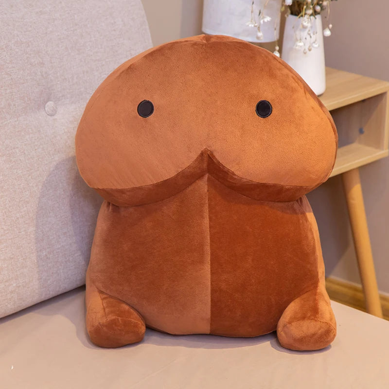 1pc 50CM Cute Penis Plush Toy Pillow Sexy Soft Toy Stuffed Funny Cushion Simulation Lovely Christmas Gift for Girlfriend Lover