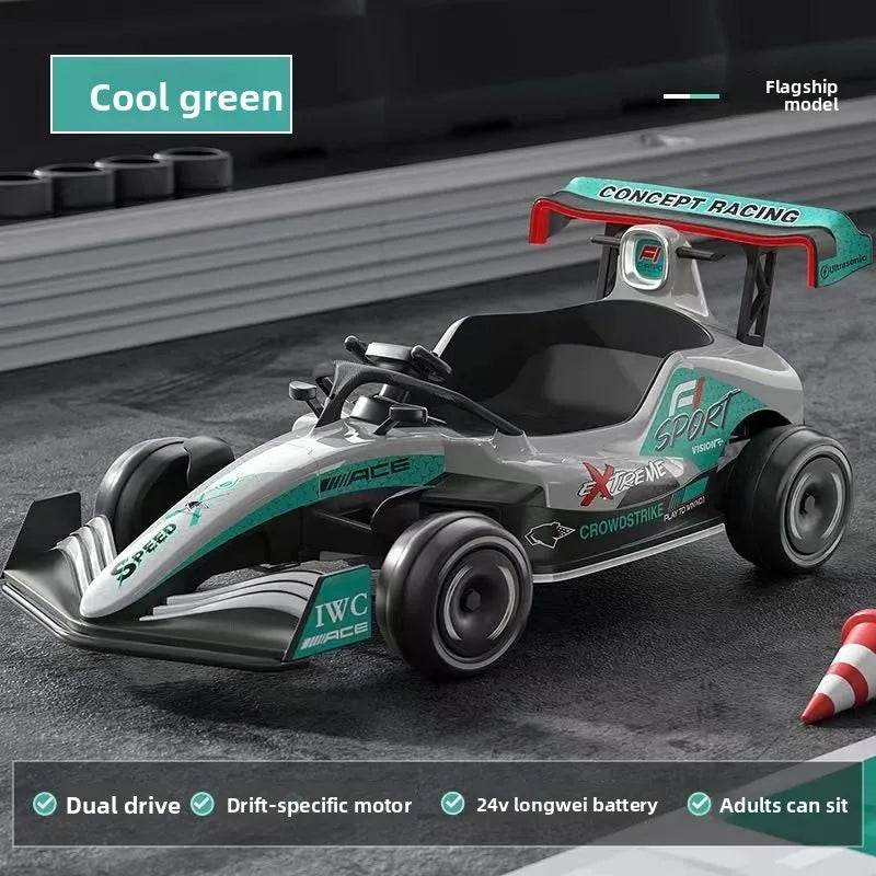 Wholesale Kids Electric Drift Racing Car - Remote Control Ride On Go Kart | New Arrival Big Toy Drift Car for Children