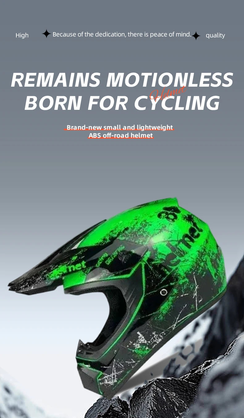 Professional Lightweight Off-road Motorcycle  Helmet Racing Bike Children  Off-road Vehicle Downhill Cross Helmet Motocross