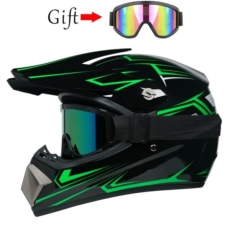 Motorcycle Full Face Helmets Motocross Off Road Racing Helmet Motorbike ATV Dirt Bike Racing Capacete Moto