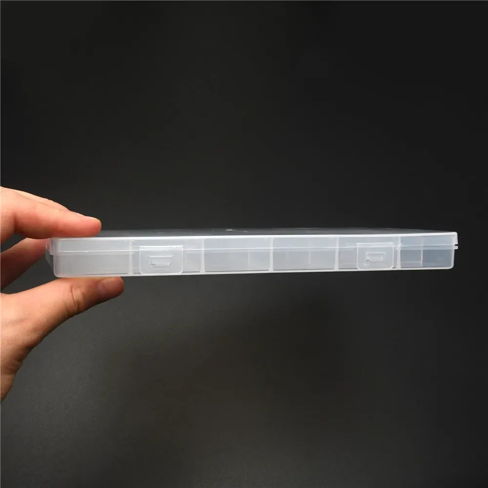 6-32 Compartments Plastic Storage Box Organizer Jewelry Container with Dividers for Beads Art DIY Crafts Sewing Jewelry Supplies
