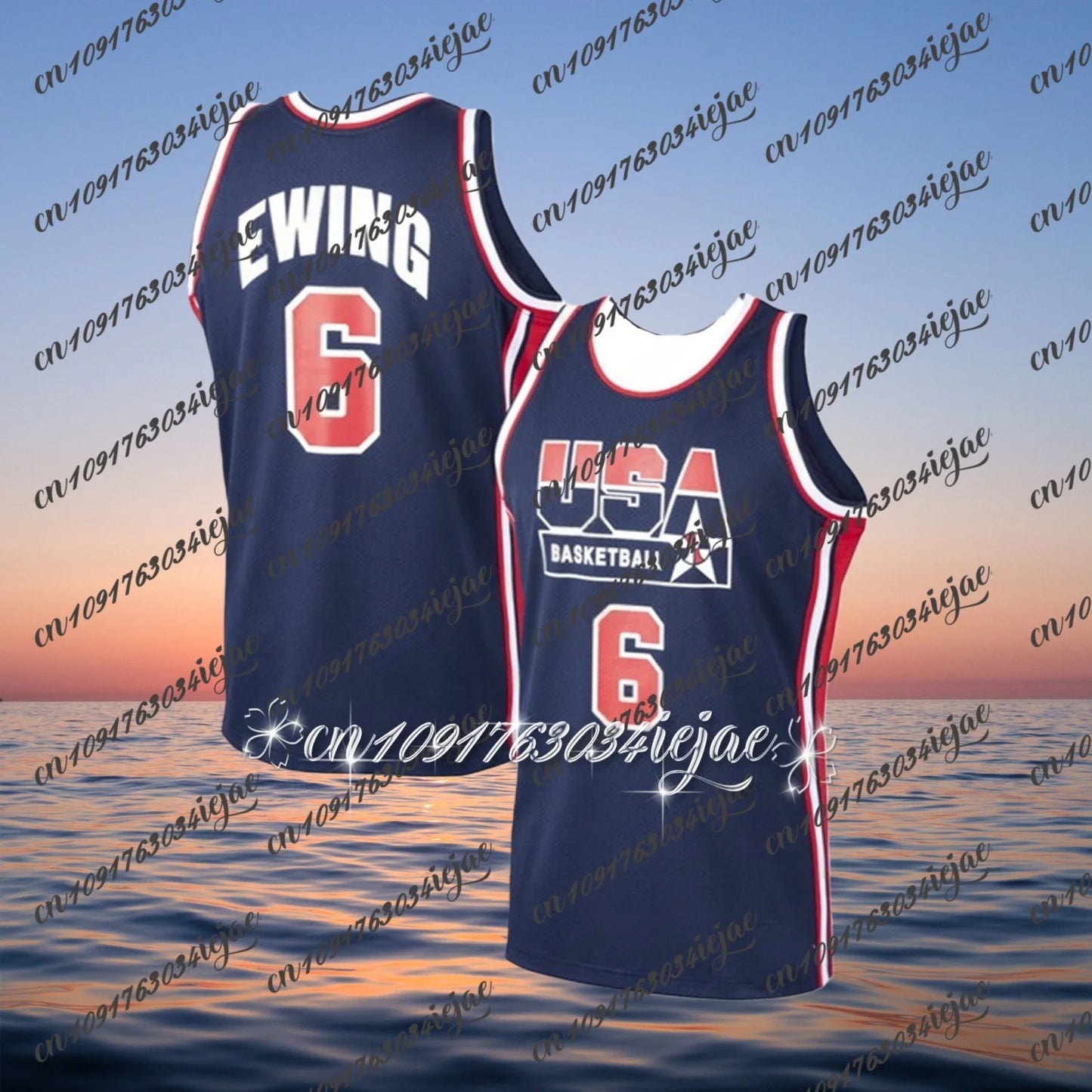 USA Basketball Jersey Tshirt Summer Mens Basketball Sleeveless Sports T shirt Boys Basketball Training Wear Team Tshirt New 2026