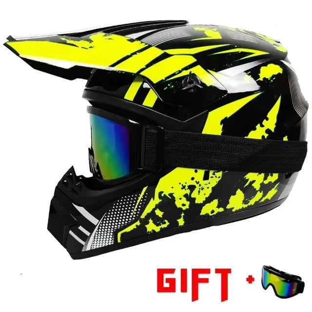 Motorcycle Child Full Helmet Children Helmets Motocross Off-road Casco Moto Off-road Protective Cycling Casque For Motobike Men