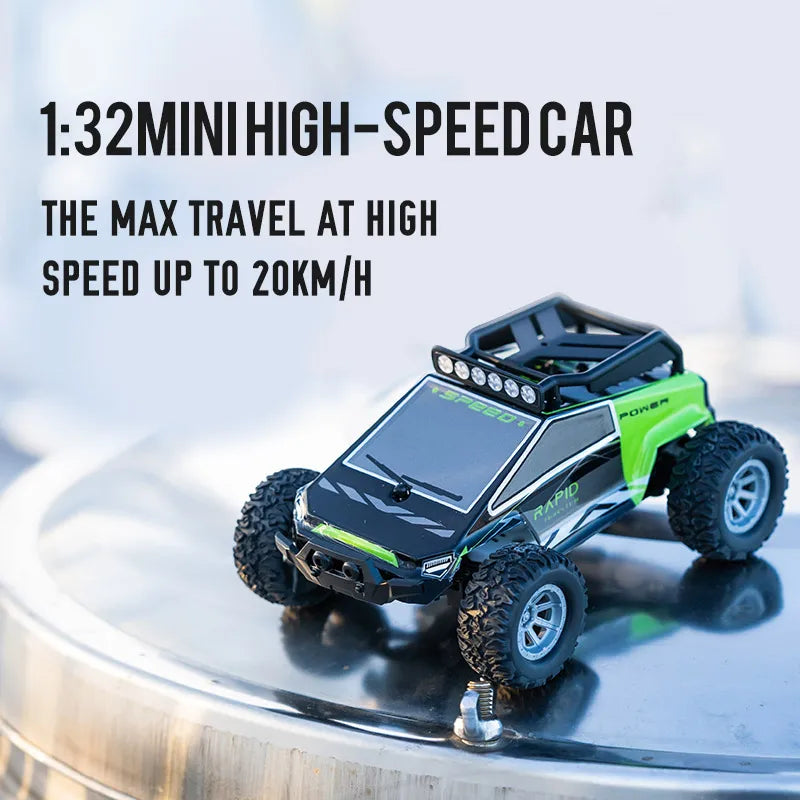 Mini 2.4GHz Drift Vehicle 1:32 High Speed Mountaineering Remote Control Vehicle Off Road Car Autos Cars Children's Boy Toys Gift