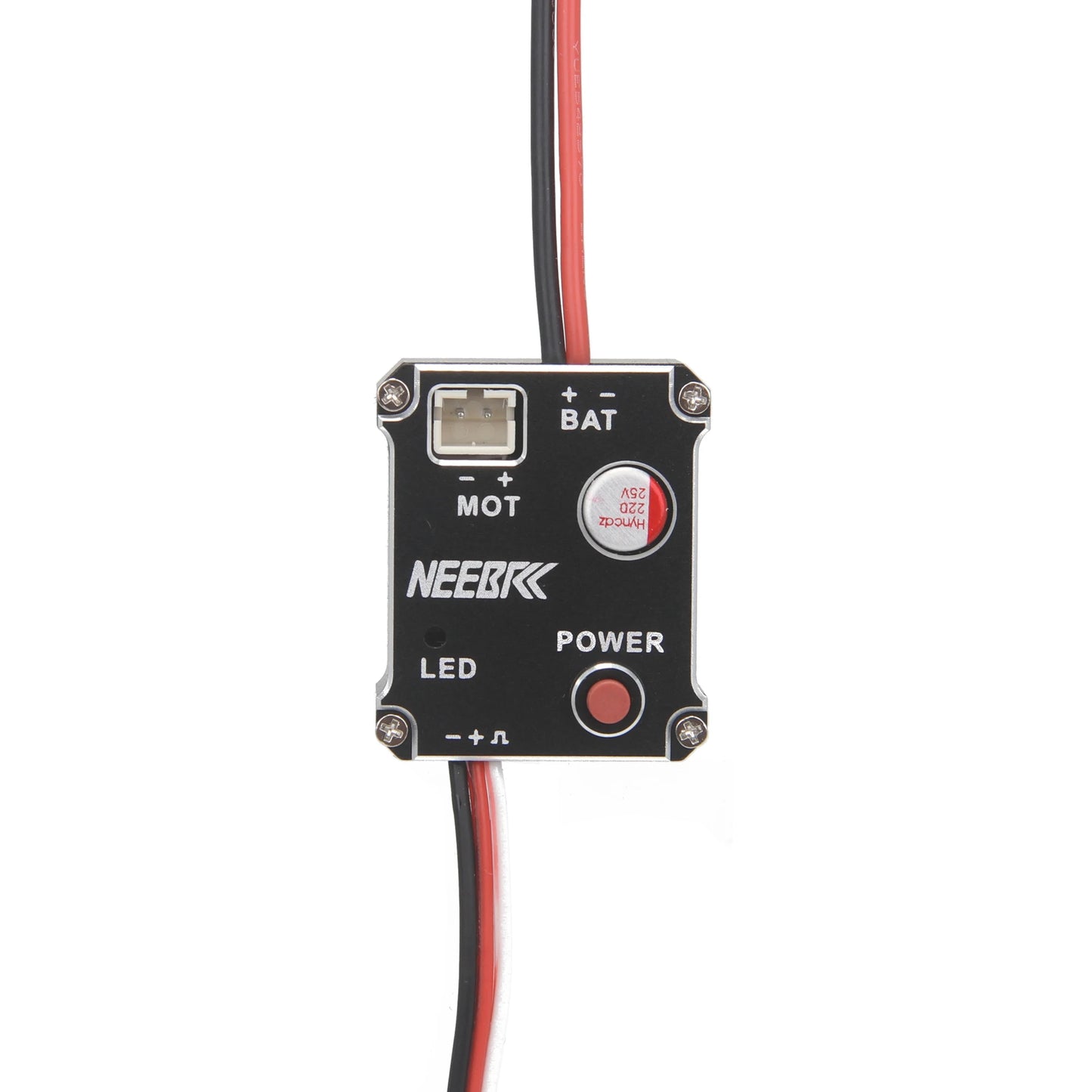 NEEBRC 15A Brushed 2S ESC 5V 1A BEC Built in Two Modes for 1/24 1/18 Mini Drift Off-road Crawler Car SCX24 030/050/130/180 Motor