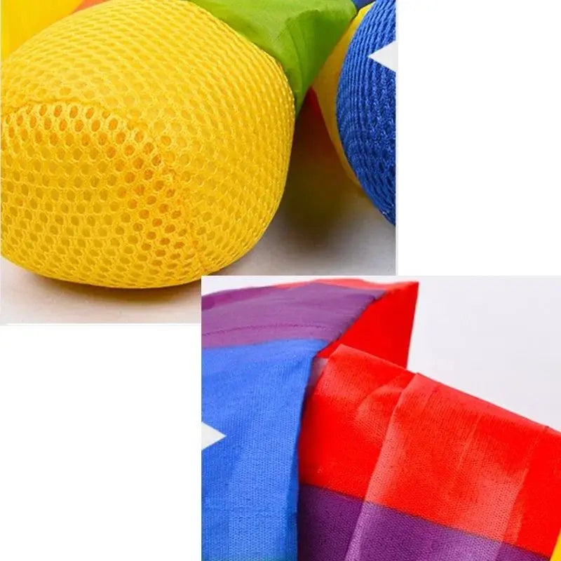 Meteor Ball Children Throwing Sandbags Colorful Ribbon Soft Wind Resistance Ball Sensory Integration Training Equipment Outdoor