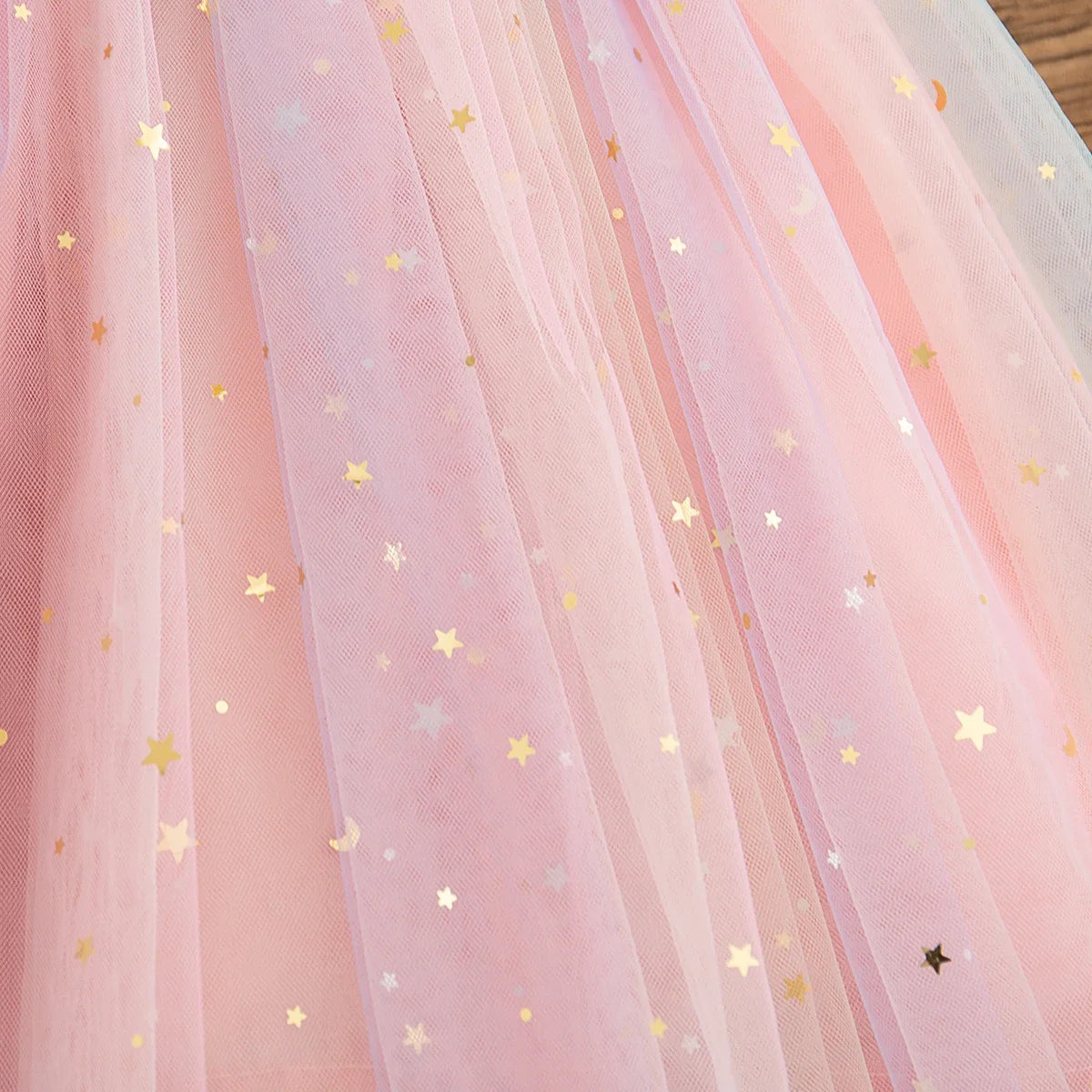 Baby Dresses Summer Colorful Sequins Mesh Baby Girl Dress Sweet Sling Girls Wedding Flower Girl Kid's Dress Baby Girl Clothes