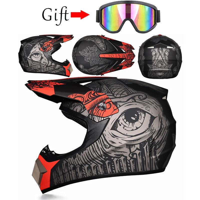 ORZ-905 Off road racing motorcycle helmet bicycle speed drop DH full helmet rally off-road helmet