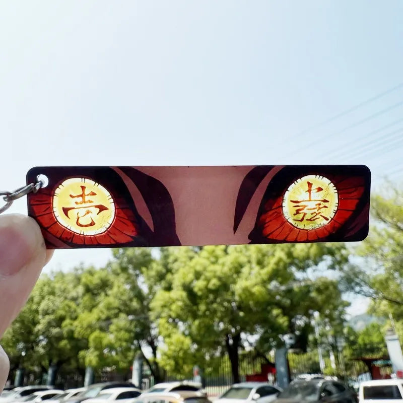 New Ghost Blade Eye Penetrating Card Shanyi Kanroji Honey Glass Anime Acrylic Keychain around