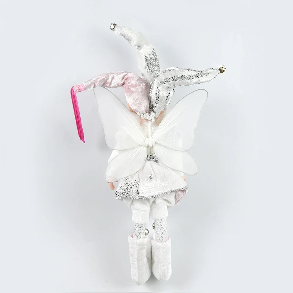 New 50CM Elf Doll Christmas Pendant Ornament Decor Elf Hanging Hanging Standing Decor Navidad New Year Kids Gifts