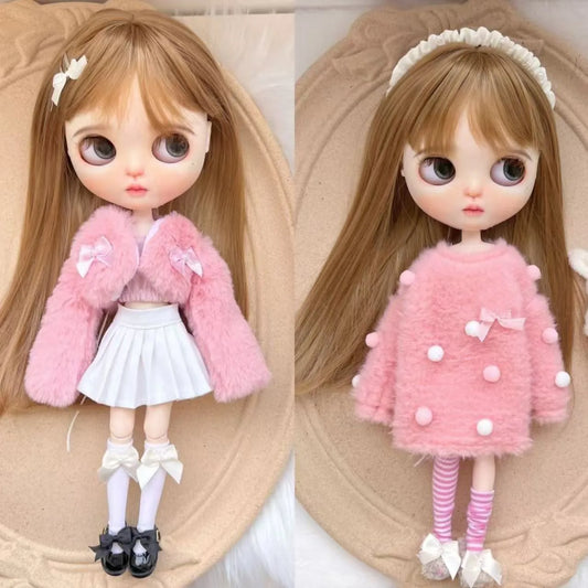 Super Cute 1/6 Blythe Doll Clothes Replace Clothes Blythe Doll Outfit Accessories No Socks