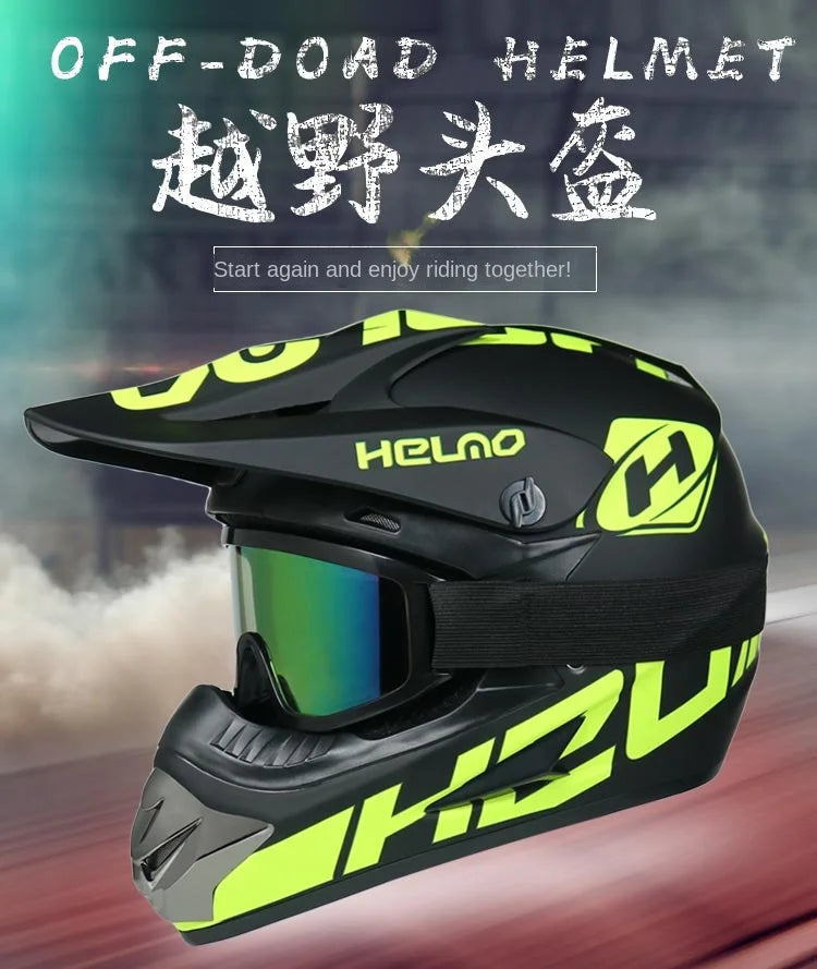 Safety Motocross Helmet man Casco Motocross Bicycle Downhill Capacete ATV Cross Helmet Child Motorcycle Helmet Dot Abs Unisex