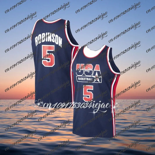 USA Basketball Jersey Tshirt Summer Mens Basketball Sleeveless Sports T shirt Boys Basketball Training Wear Team Tshirt New 2026