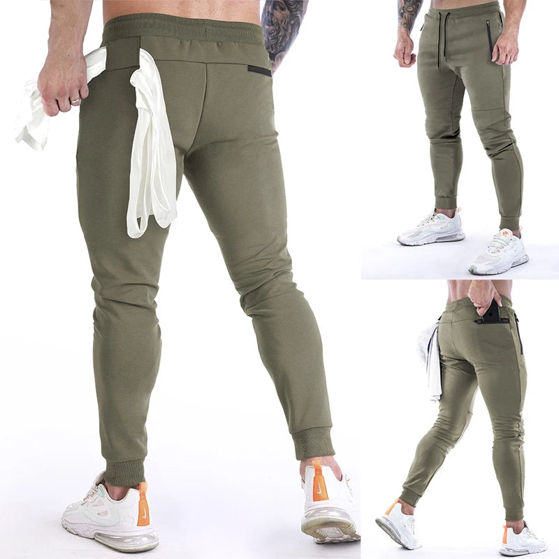 Men Casual Fashion Pants Gym Sport Trousers Men Joggers Training Sweatpants Fitness Jogging Pants Pencil Cargo Pants Man Clothes