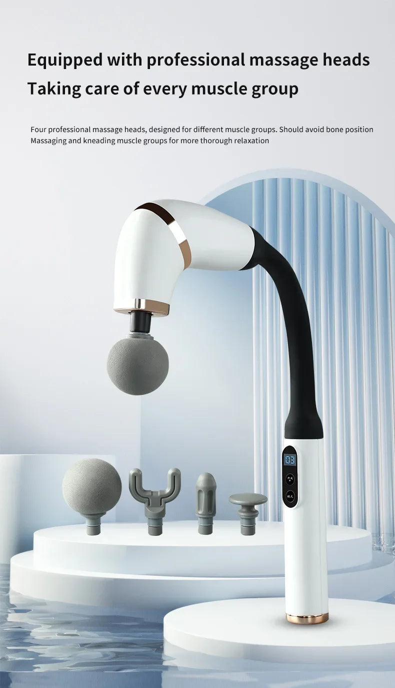 Relax The Spine Professional Vibrating Body Massage Hammer Premium Handheld Massage Gun Portable Percussion Vibration Hammer