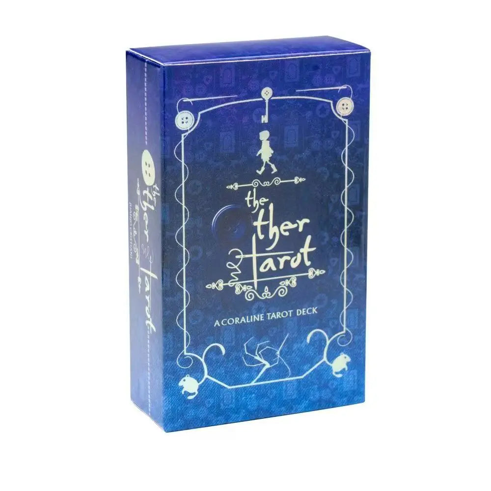 The OTHER Tarot 10.3*6cm 78 Pcs Tarot Cards Based on Rider System The Key That Opens The Door To The Coraline World