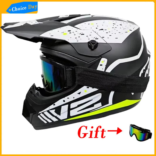 Motorcycle Child Full Helmet Children Helmets Motocross Off-road Casco Moto Off-road Protective Cycling Casque For Motobike Men
