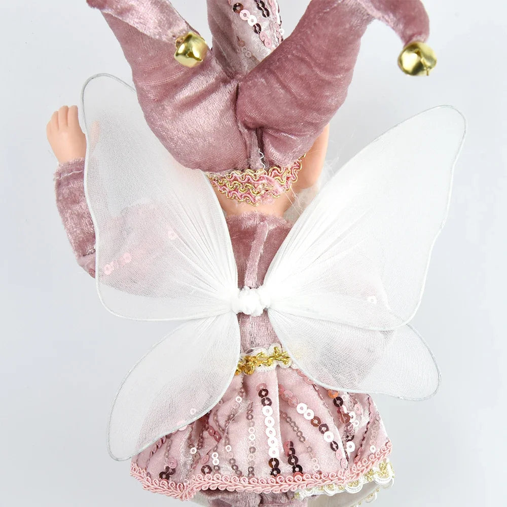 New 50CM Elf Doll Christmas Pendant Ornament Decor Elf Hanging Hanging Standing Decor Navidad New Year Kids Gifts