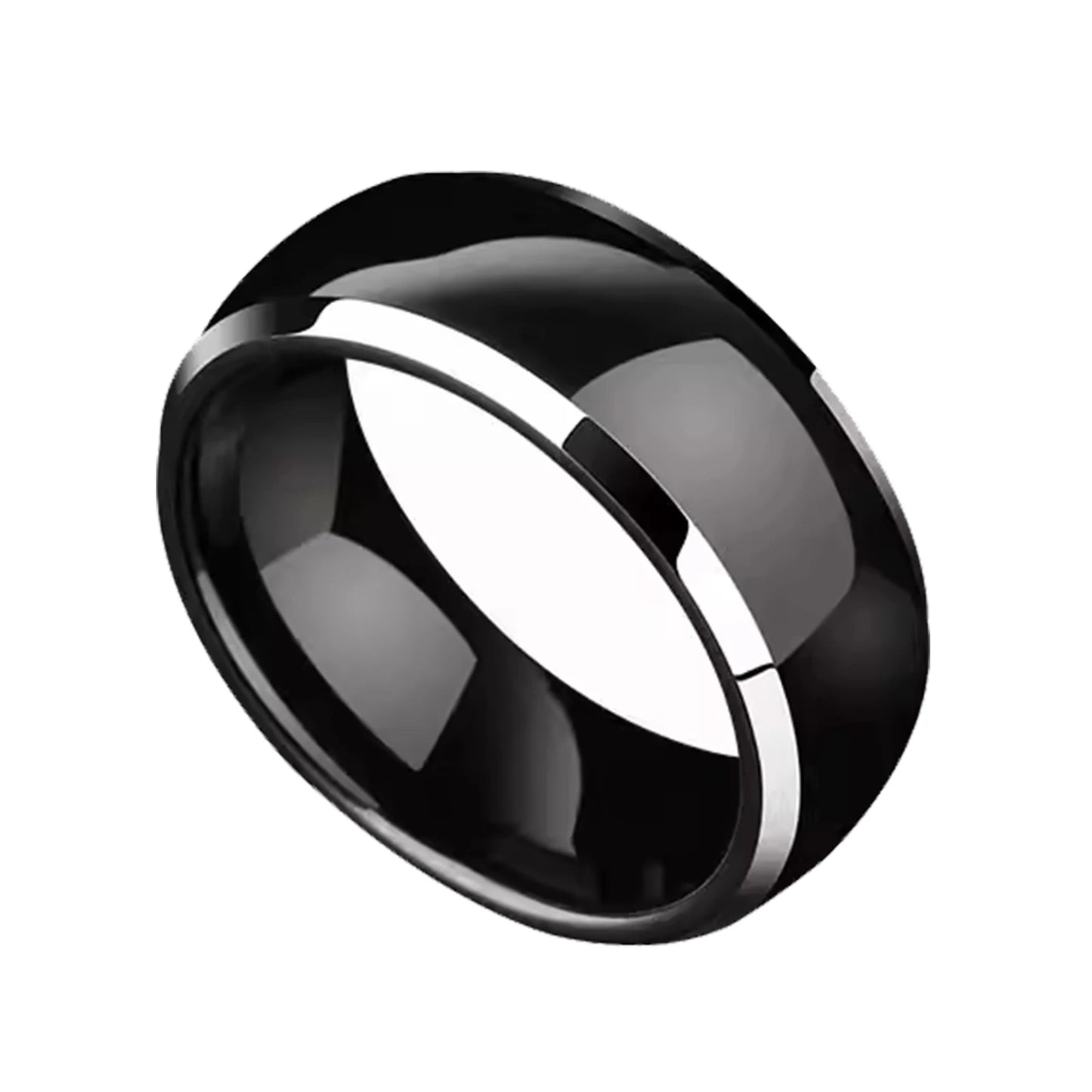T5577 Chip RFID Black or White Ceramics Smart Finger Rewrite Ring 125KHZ Wear for Men or Women