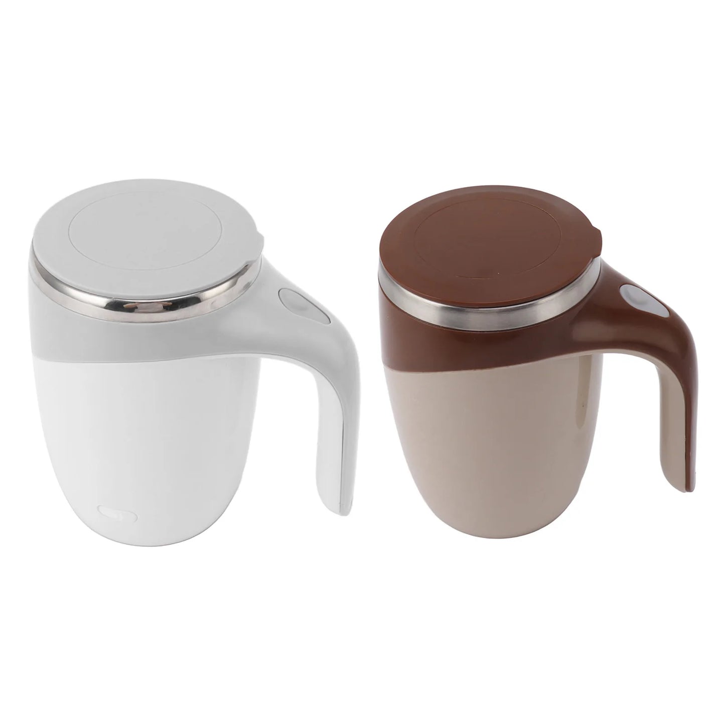 Automatic Magnetic Stirring Coffee Mug Battery Powered Self Stirring Cup Electric Mixing Cup with Stainless Steel Liner