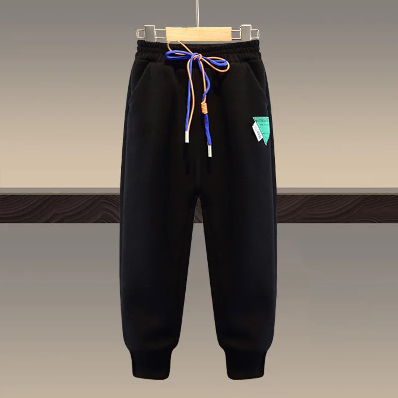 Autumn Children Boy Clothes Set Kid Girls Cartoon Printed Sweatshirts Pullover Top And Pants Suit Long Sleeve Tracksuits