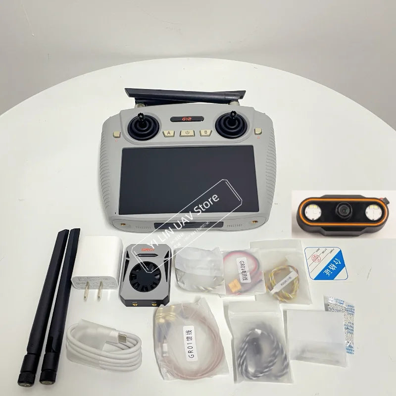 SKYDROID G12 Drone Remote Control 2.4GHz/5.8GHz dual band switching 20KM wireless high-definition image transmission