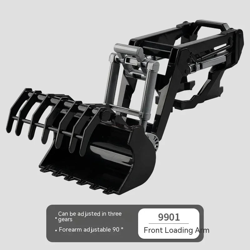 1:24 Inertia Tractor Trailer With Headlights Farm Toy Set Car Truck Farm Simulation Child'S Birthday Christmas New Year Gift