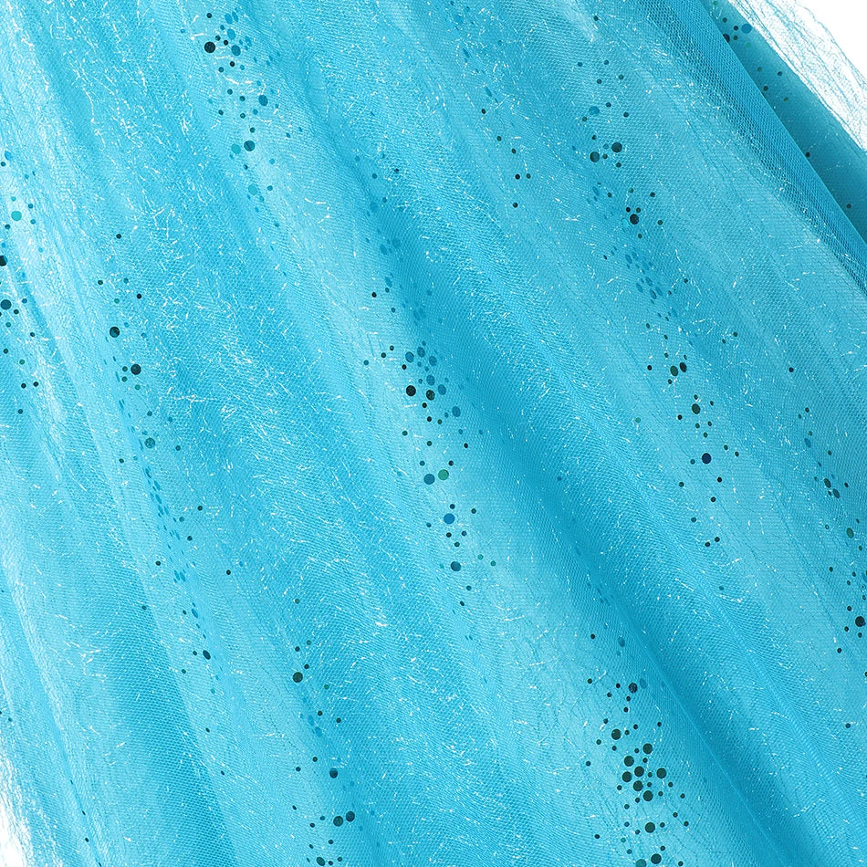 Summer Fancy Queen Elsa Anna Costume Girls Princess Dress Toddler Halloween Cosplay Party Vesidos For 2-10 Years