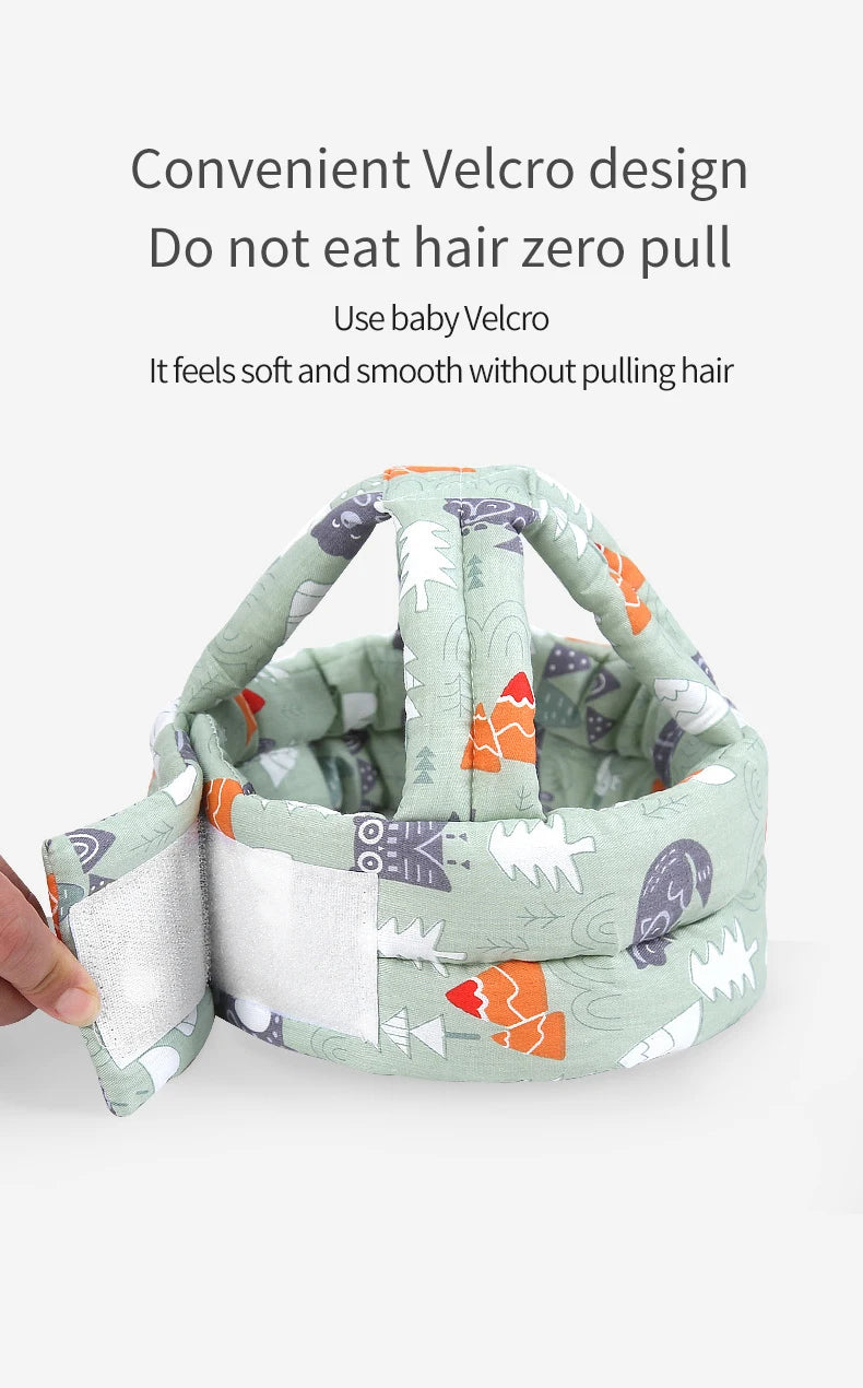 Baby head pillow anti-fall device Head protective pad summer anti-bump head learning to walk baby four seasons toddler hat