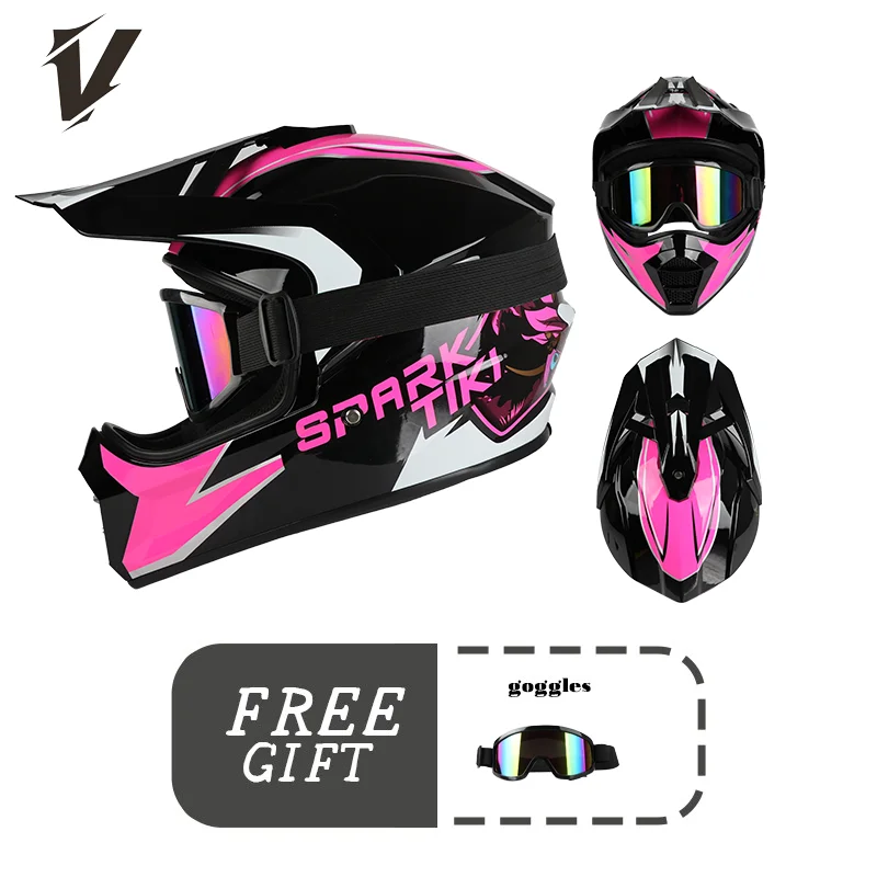 Motocross Helmet Motocross Bicycle Downhill Capacete AM DH ATV Cross Helmet Child Motorcycle Helmet Unisex