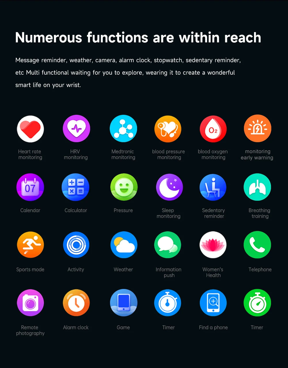 2025 New Nursing Health laser Cure Blood pressure Smart Watch Men Heart rate Pulse Sleep Bluetooth call Body Monitor Smartwatch