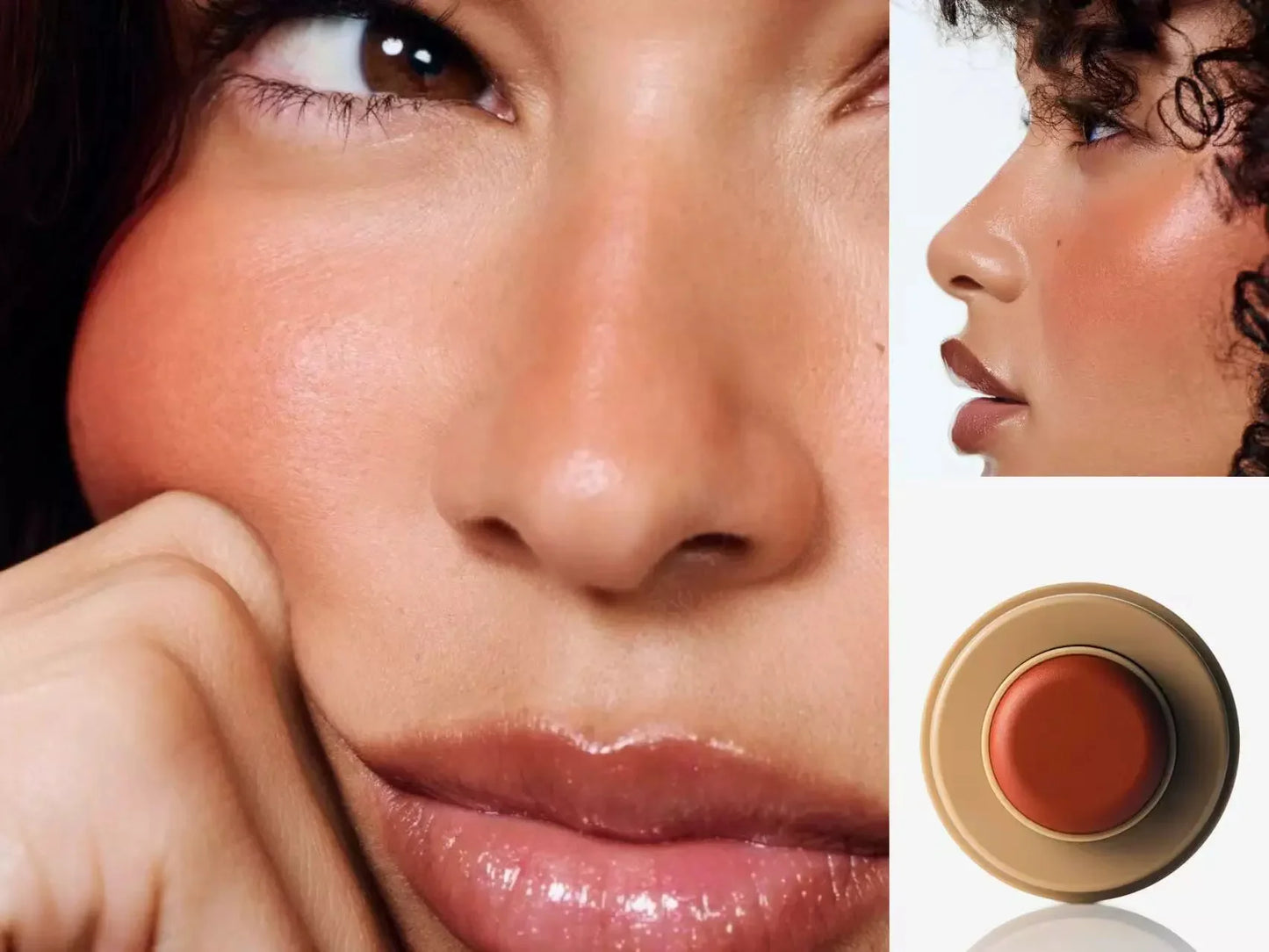 RHODE Cosmetics Peptide Lip Treatment New Lemontini Lip Glosses Blusher Skincare Products Face Cream Storage Bags Make Up Mirror